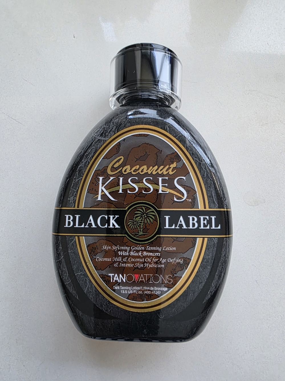 Ed Hardy Lotion Coconut Kisses Black Label Skin Hydrating Bronzer MEDIUM 13.5z